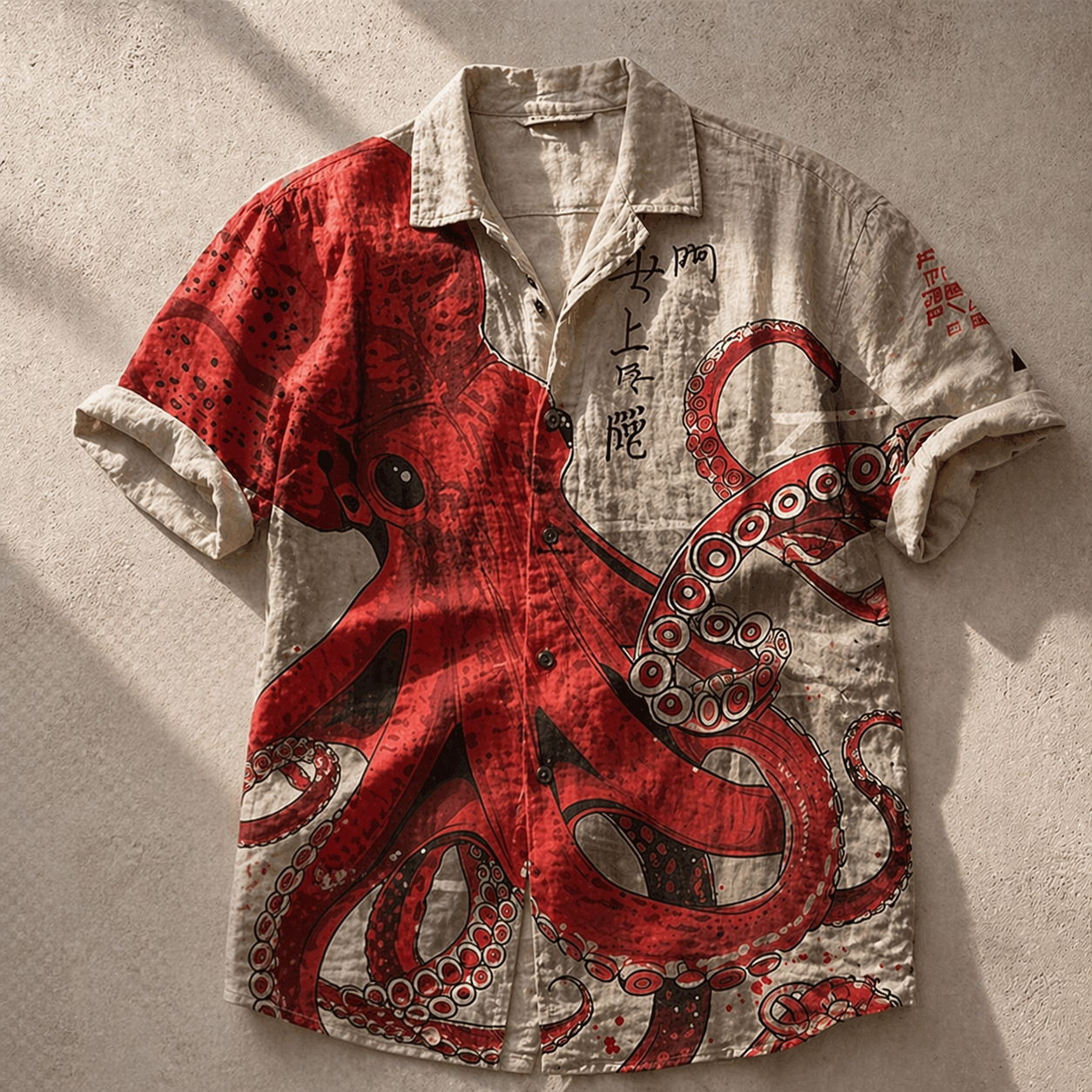 Kraken Linen Shirt
