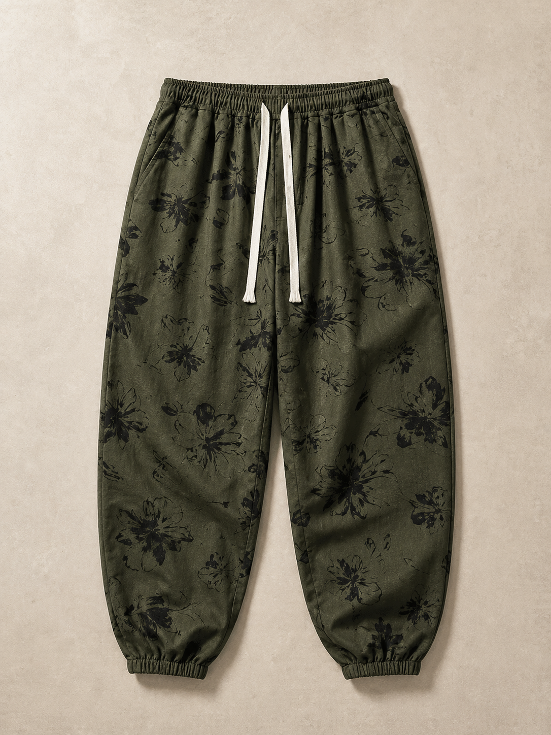 Forest Linen Joggers