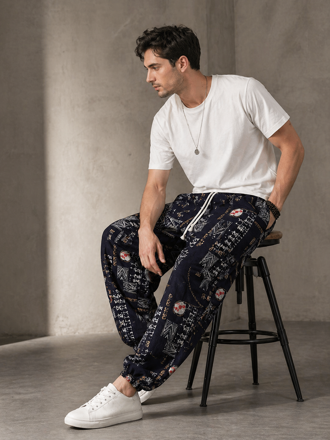 Shadow Linen Joggers