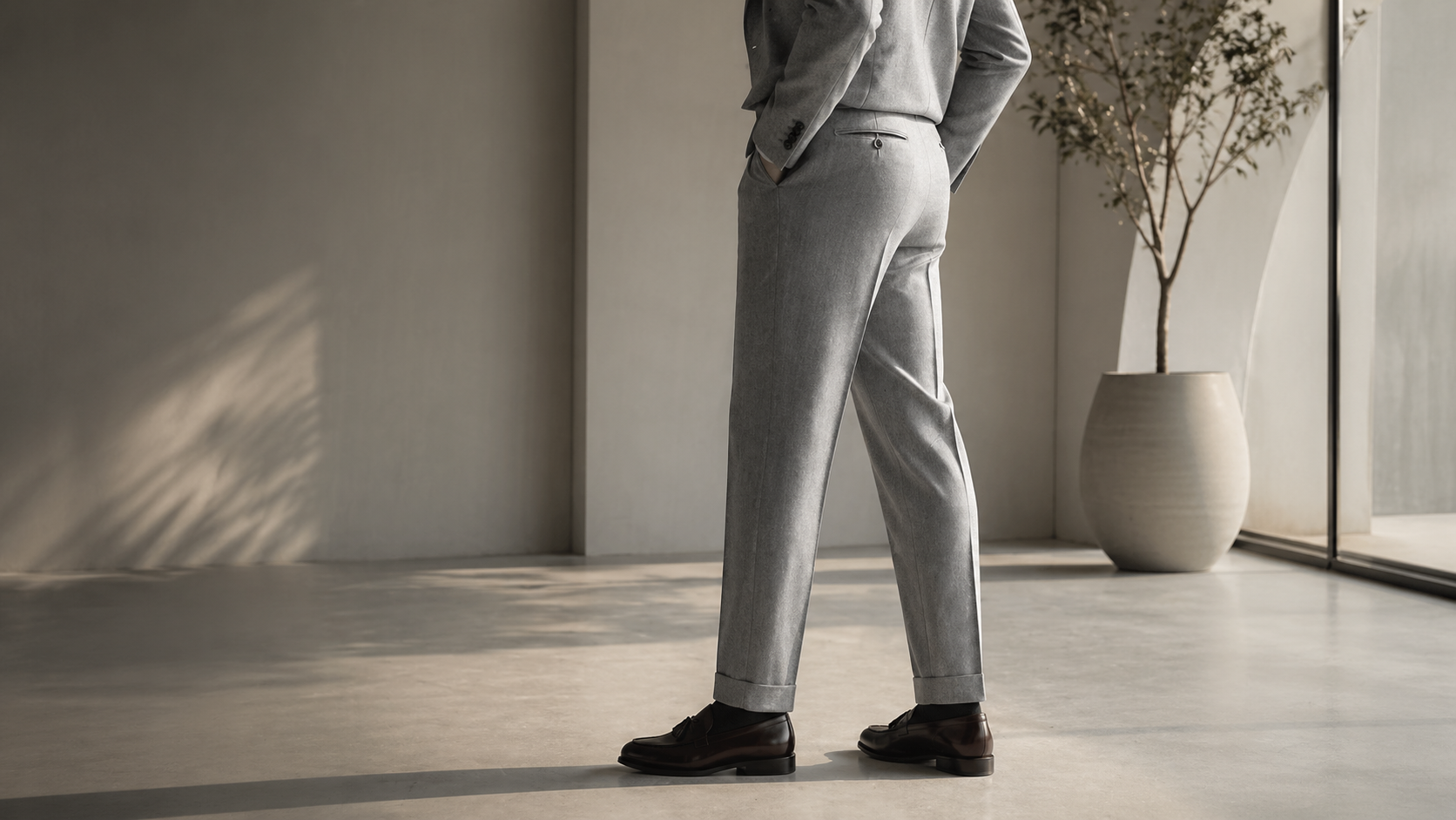 Tailored Linen Trousers
