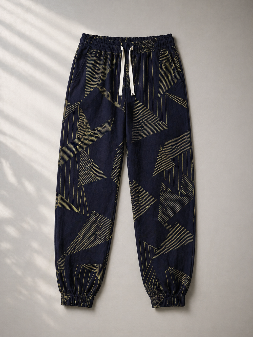 Midnight Linen Joggers