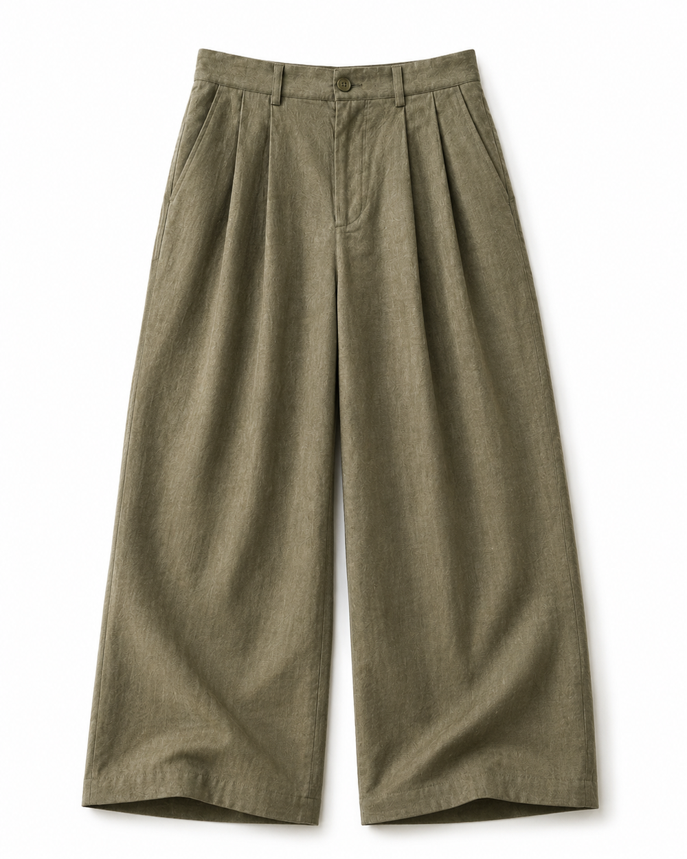 Palermo Wide Linen Trousers