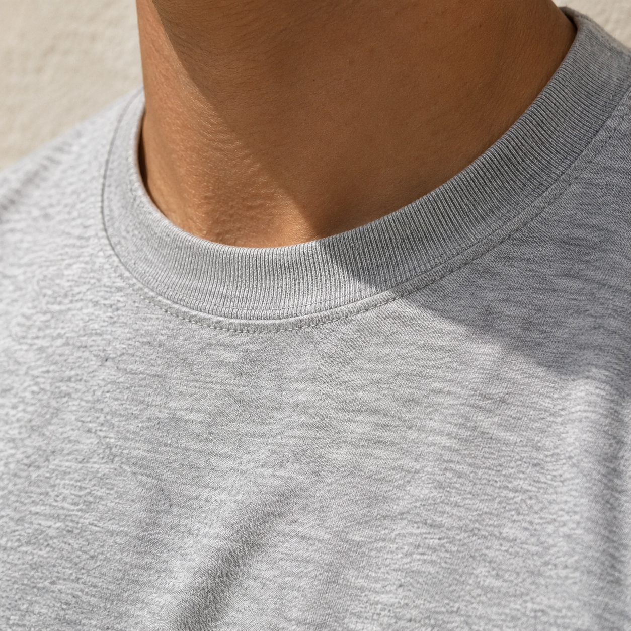 Grey Marl Tee