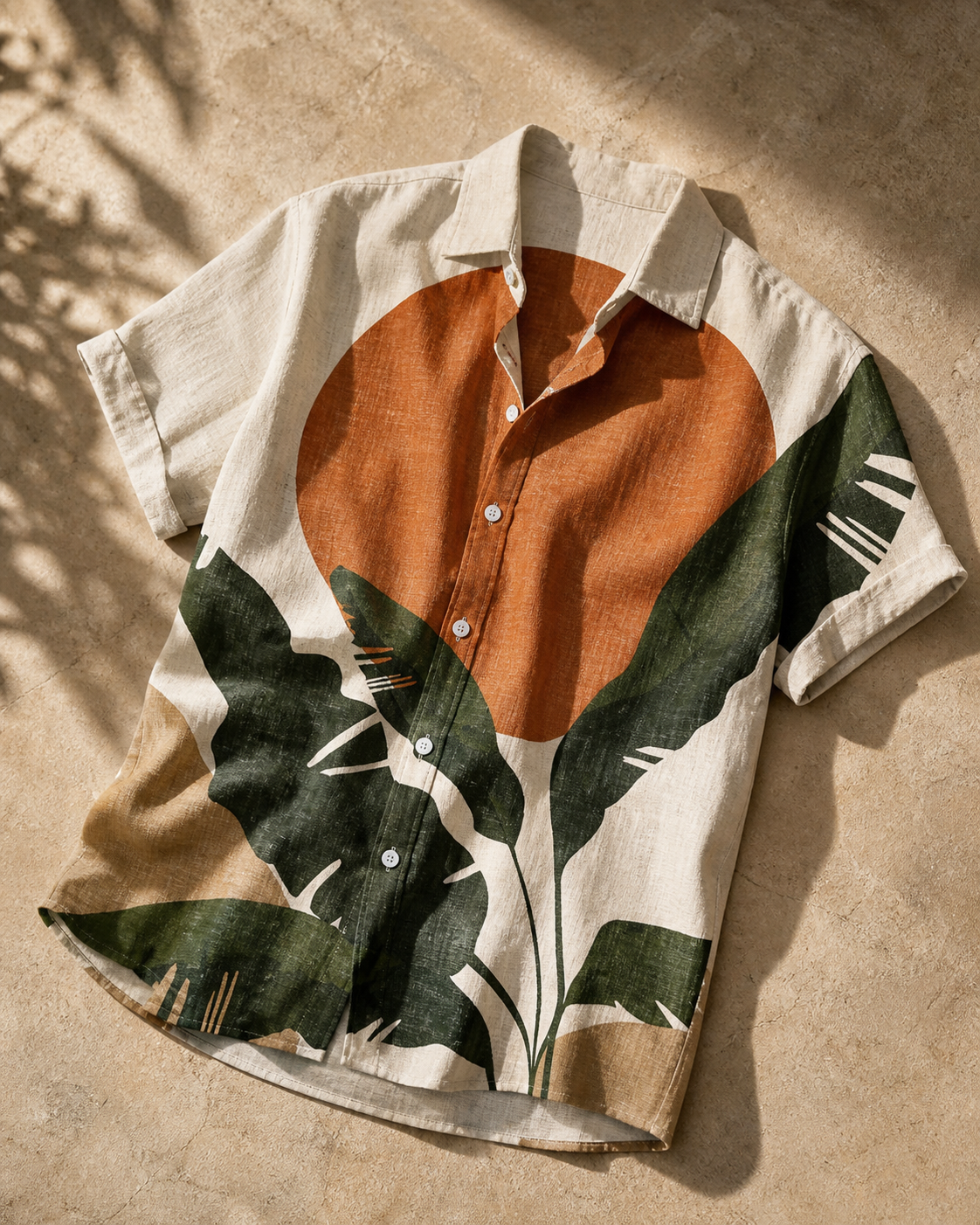 Palm Earth Linen Shirt