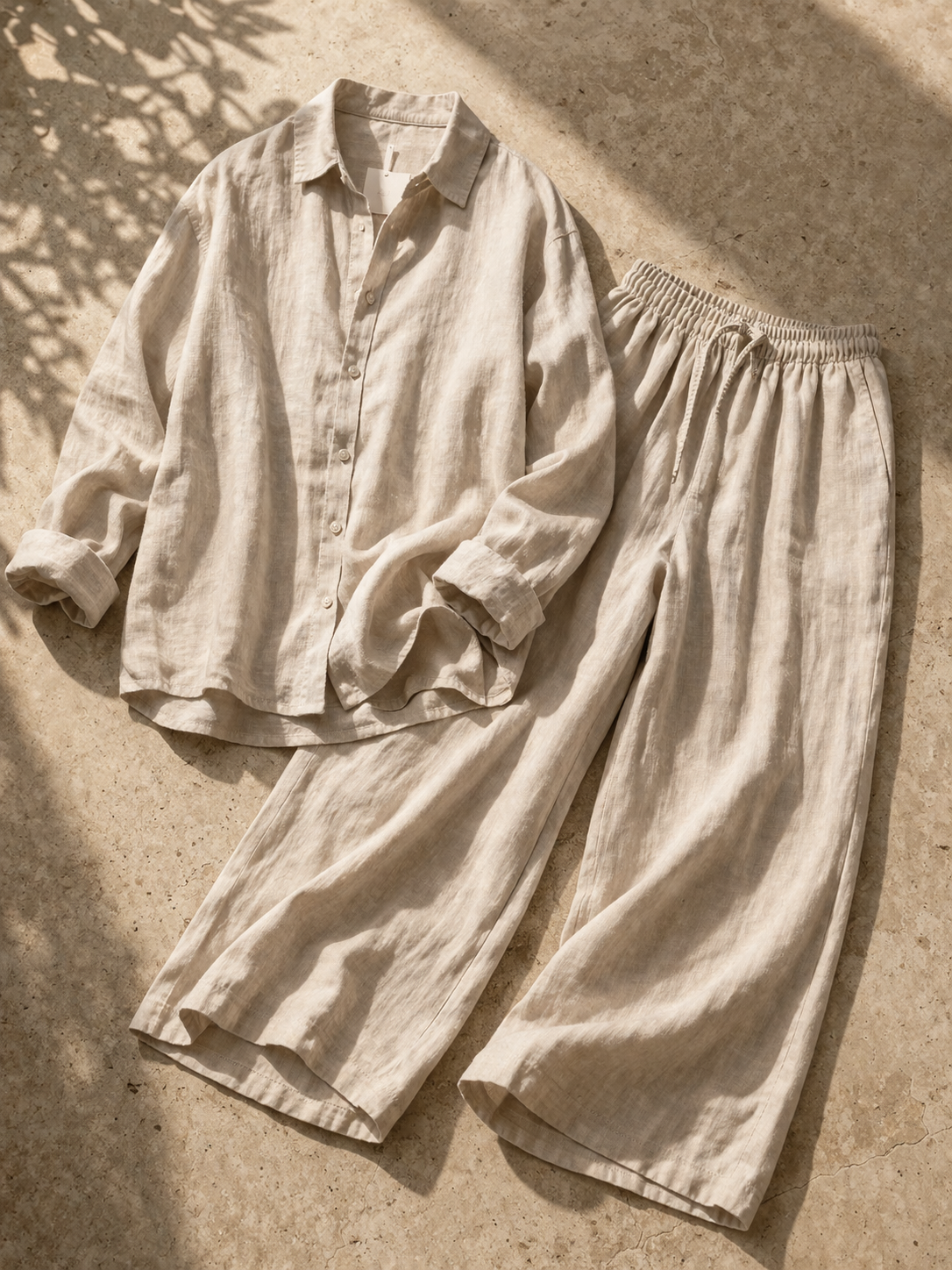 Luna Linen Co-Ord Set