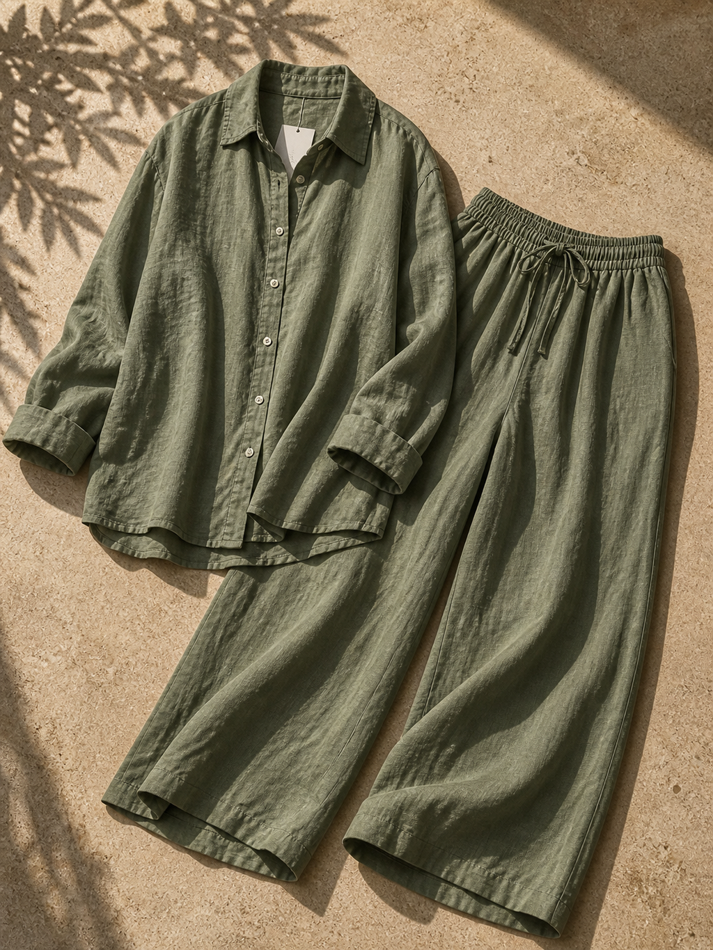 Luna Linen Co-Ord Set