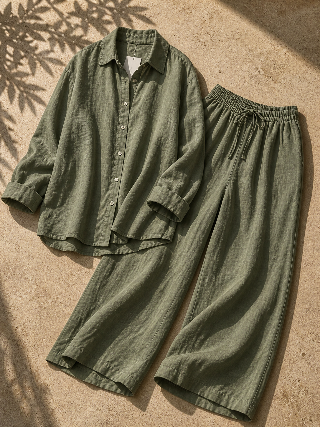 Luna Linen Co-Ord Set