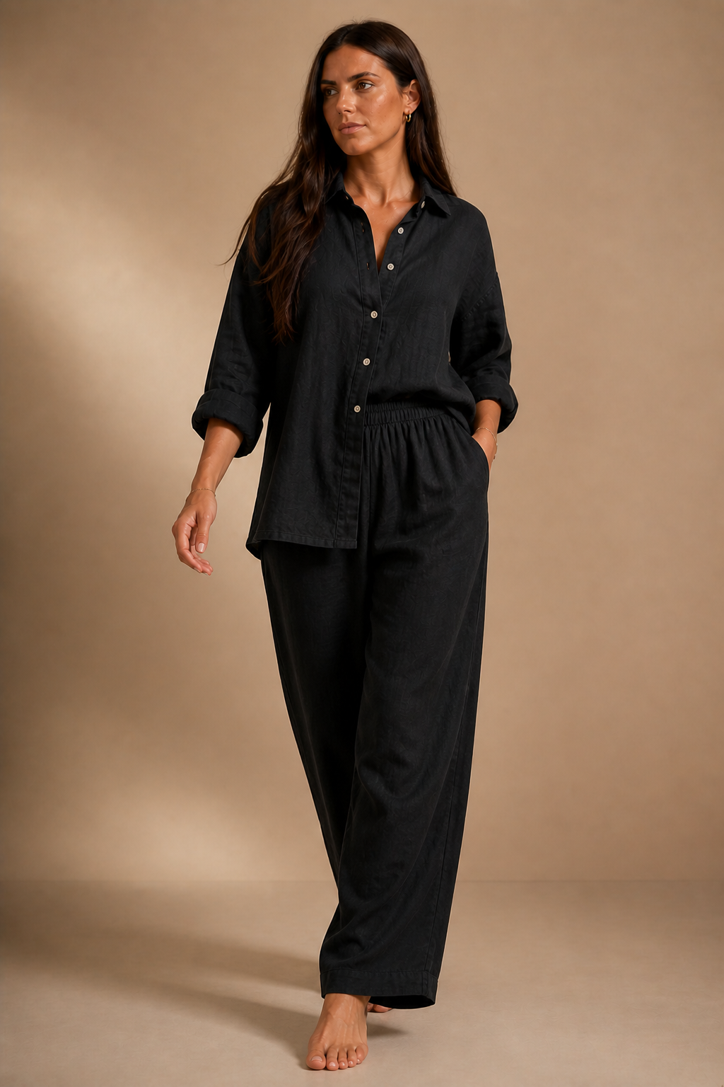 Luna Linen Co-Ord Set