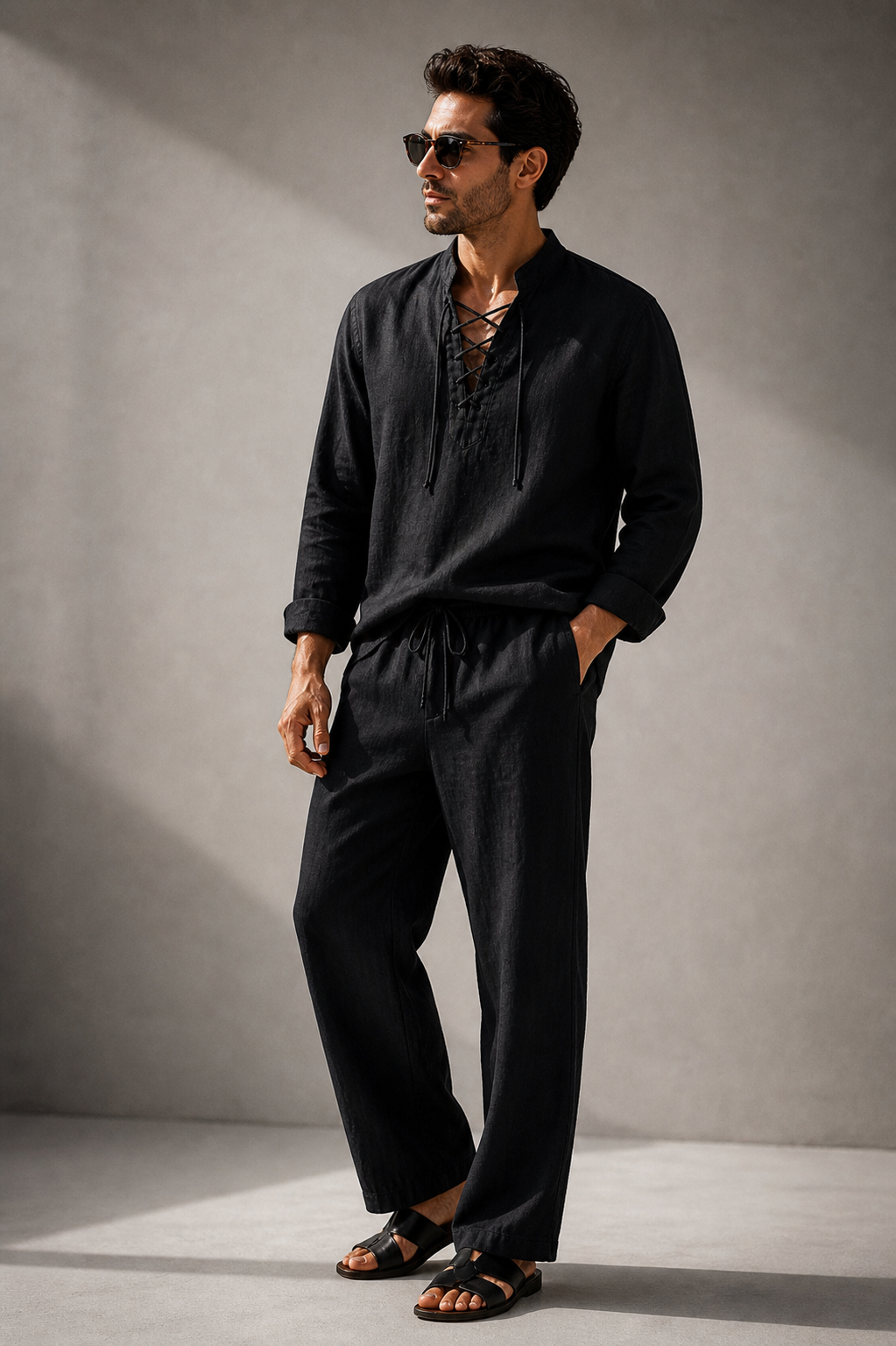 Riviera Linen Co-Ord Set