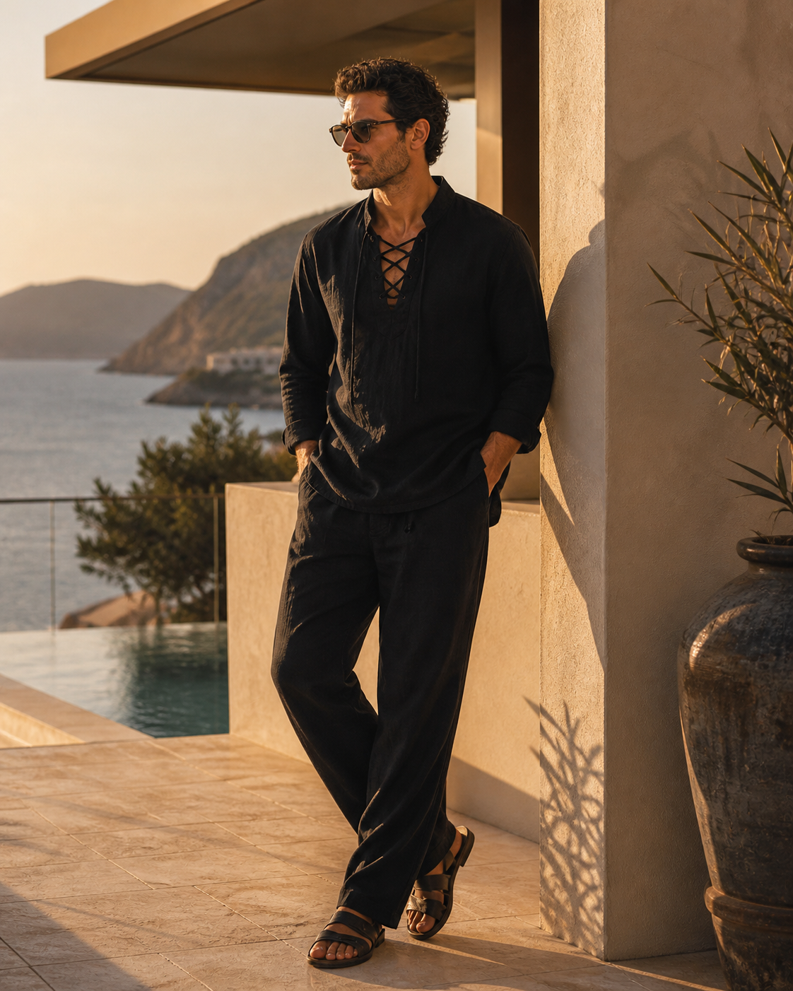 Riviera Linen Co-Ord Set