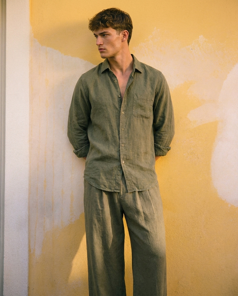 Men Linen Shirts