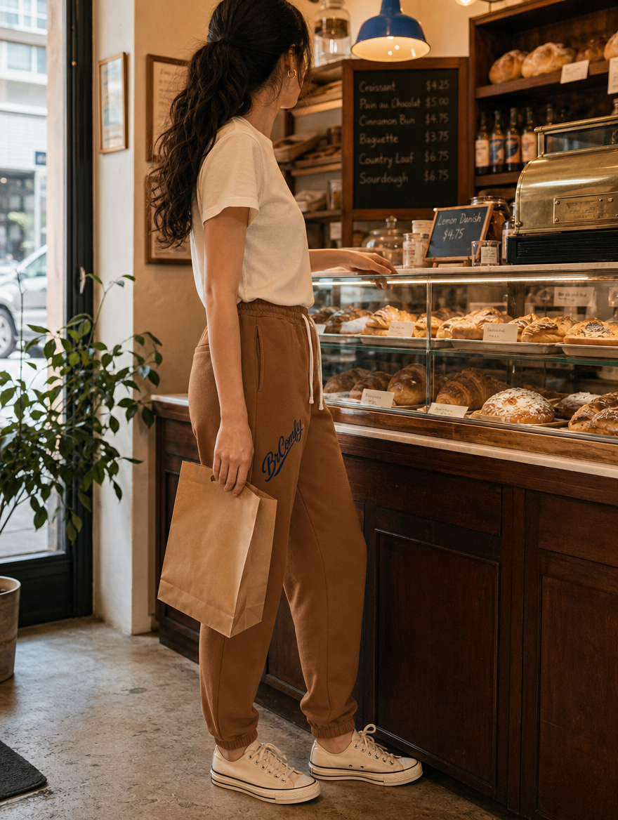 Mocha BrComfy Sweatpants